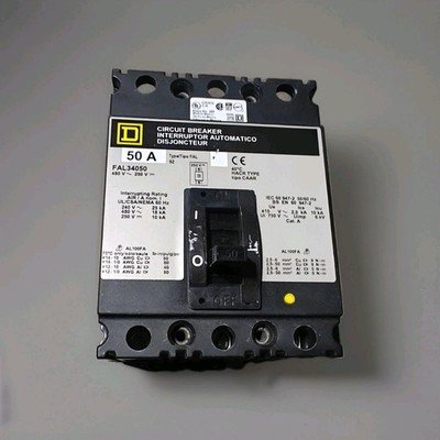 FAL34050 Square D 50 Amp Circuit Breaker - NDA Available, Excellent Condition - Image 2