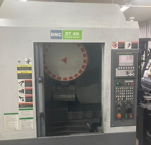 DMC DT40i CNC Drill Tap, 2013 – 4th Axis, Rotary Included
