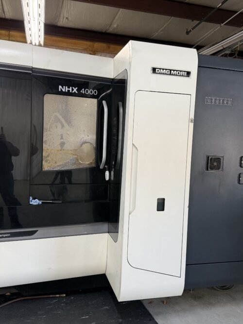 DMG Mori NHX4000 CNC HMC, 2019 – 20,000RPM Spindle, Full 4th Axis, Low Hours
