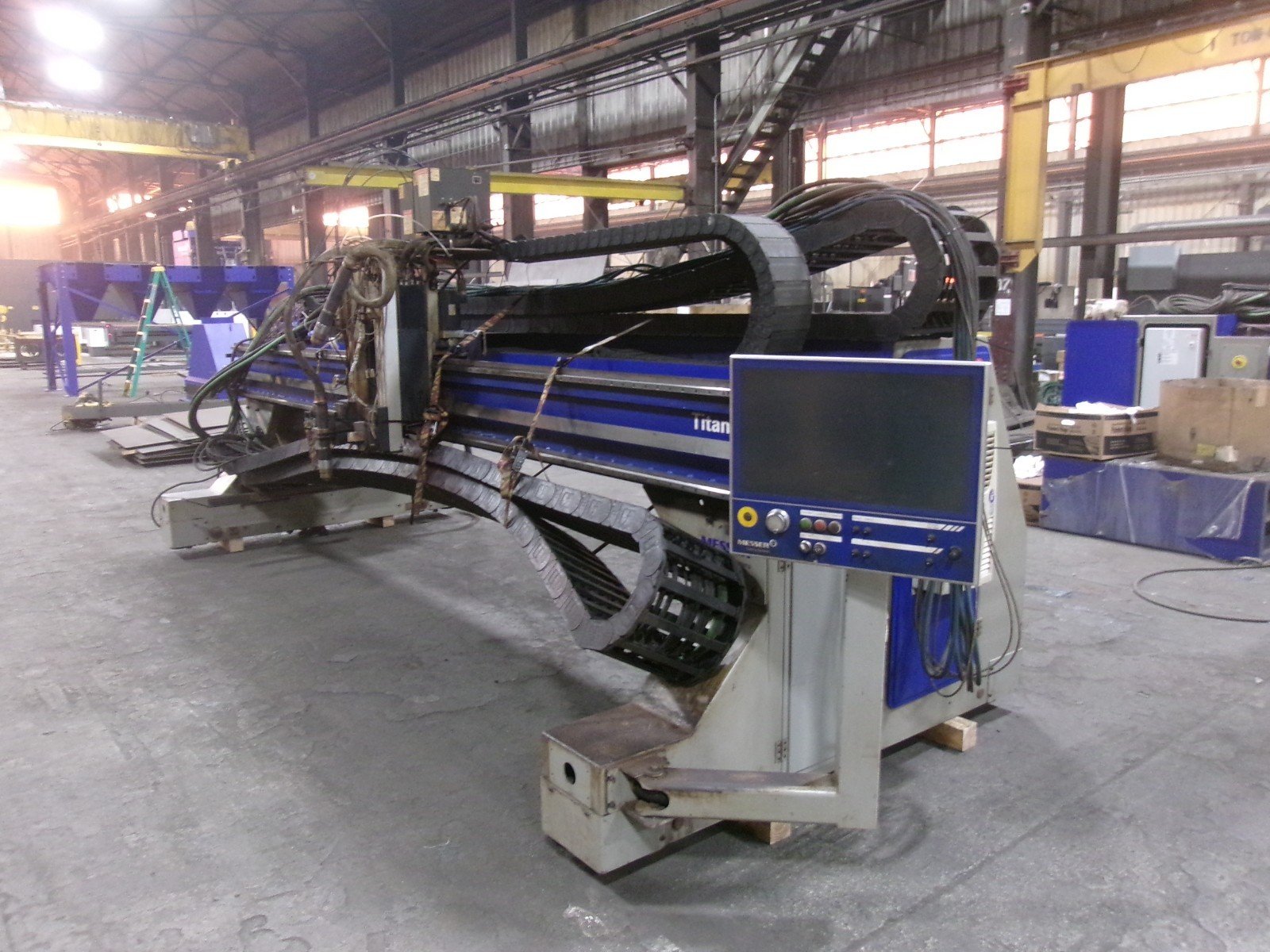 10′ x 67 ‘ Messer Titan 3 Plasma Cutter, 2018 – 2 Available, Hypertherm HPR400XD