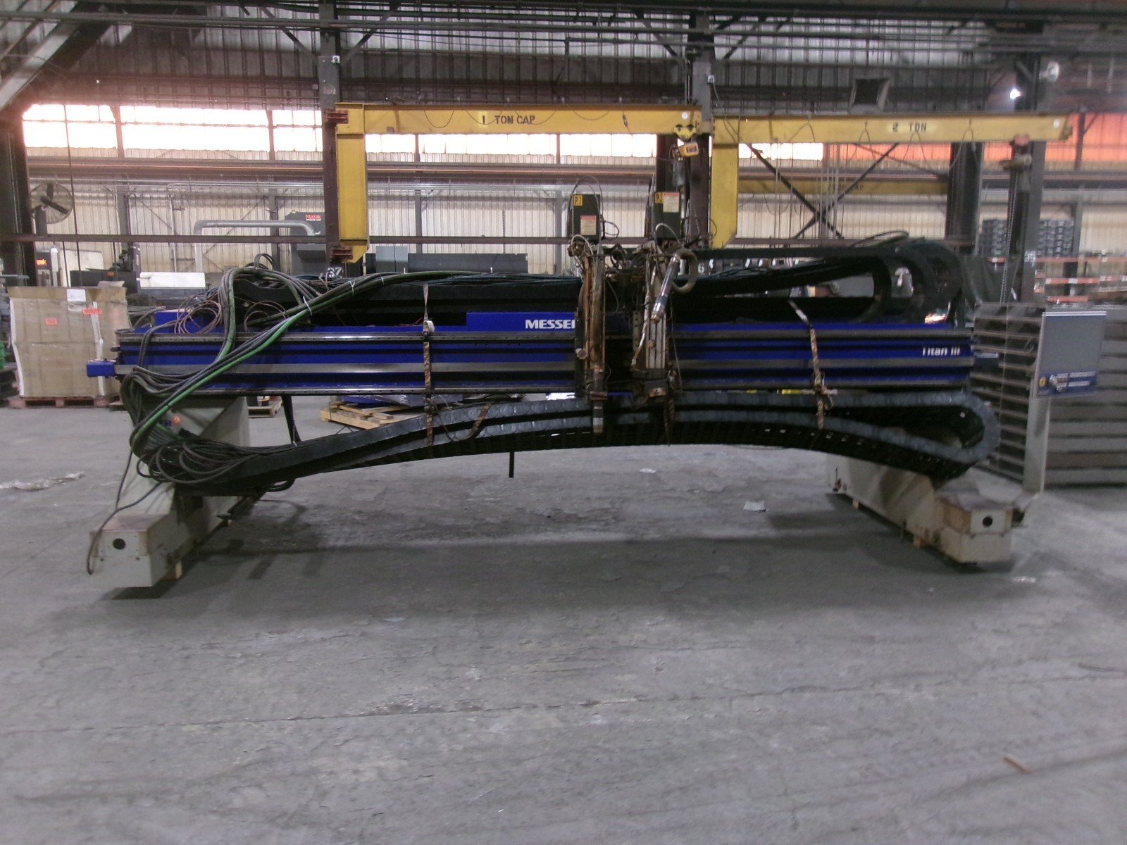 10′ x 67 ‘ Messer Titan 3 Plasma Cutter, 2018 – 2 Available, Hypertherm HPR400XD