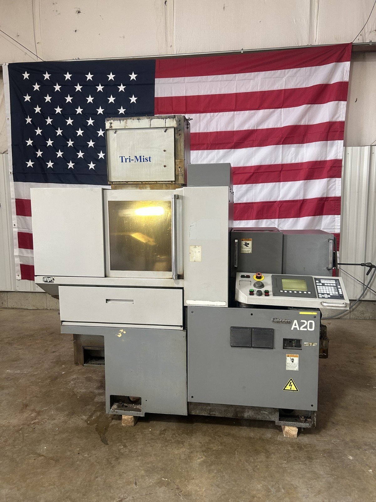Citizen A20VIPL CNC Swiss Type Lathe, 2007 – Under Power, 12′ Bar feeder