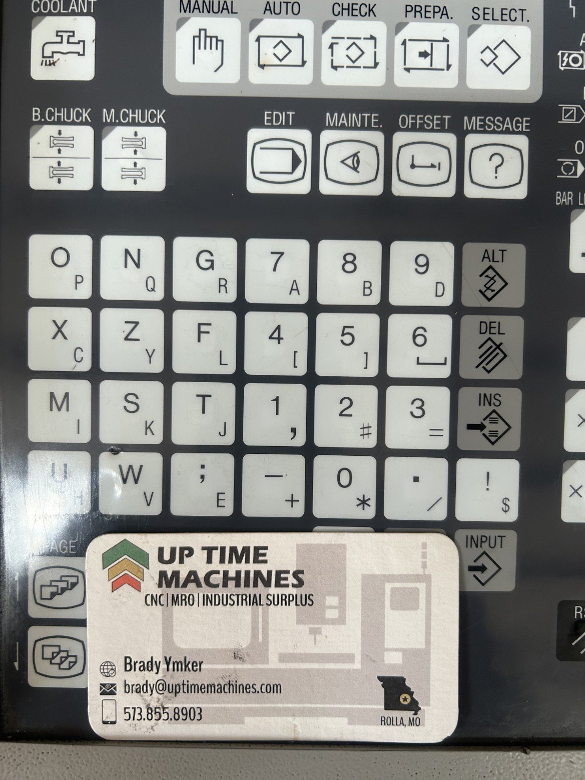 Citizen A20VIPL CNC Swiss Type Lathe, 2007 – Under Power, 12′ Bar feeder