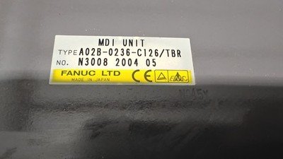 Fanuc A02B-0236-C126/TBR Keyboard MDI Unit