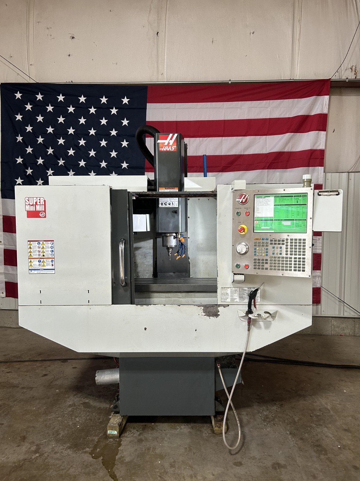 Haas Super Mini Mill 2 VMC, 2013 – 10000 RPM Spindle, Rigid Tapping