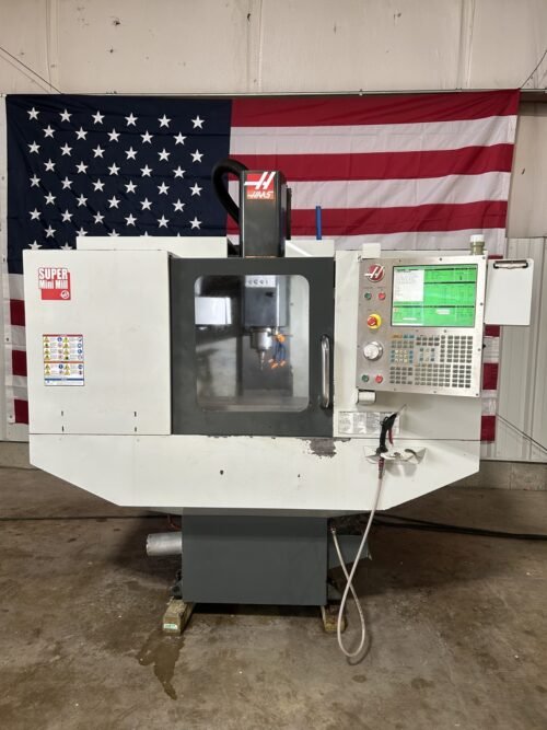 Haas Super Mini Mill 2 VMC, 2013 – 10000 RPM Spindle, Rigid Tapping