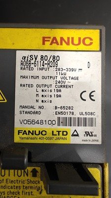 FANUC A06B-6114-H209 Servo Amplifier Module