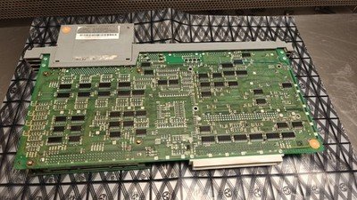 Mitsubishi QX611-1 Circuit Board W/ Memory Cassettes