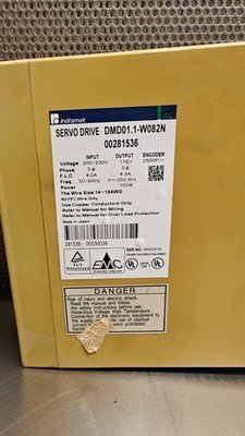 DMD01.1-W082N Indramat SERVO DRIVE
