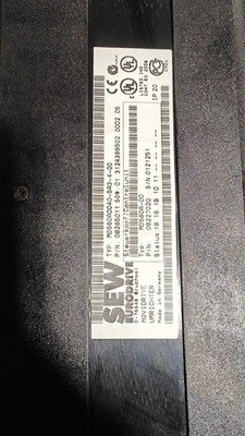 SEW-EURODRIVE MDS60A0040-5A3-4-00 Movidrive MDX60A0040-5A3-4-00