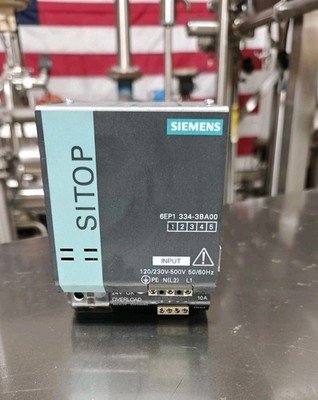 SIEMENS SITOP MODULAR 10A 1/2 ph 6EP1 334-3BA00 POWER SUPPLY