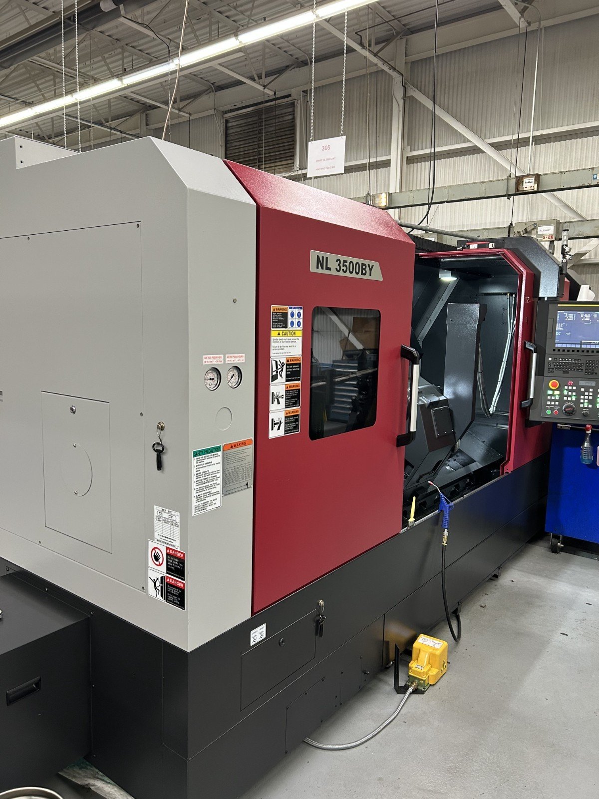 Smart NL 3500BY CNC Lathe, 2025 – Y Axis, Live Tooling, Tailstock, Tool Setter