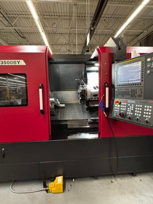 Smart NL 3500BY CNC Lathe, 2025 – Y Axis, Live Tooling, Tailstock, Tool Setter