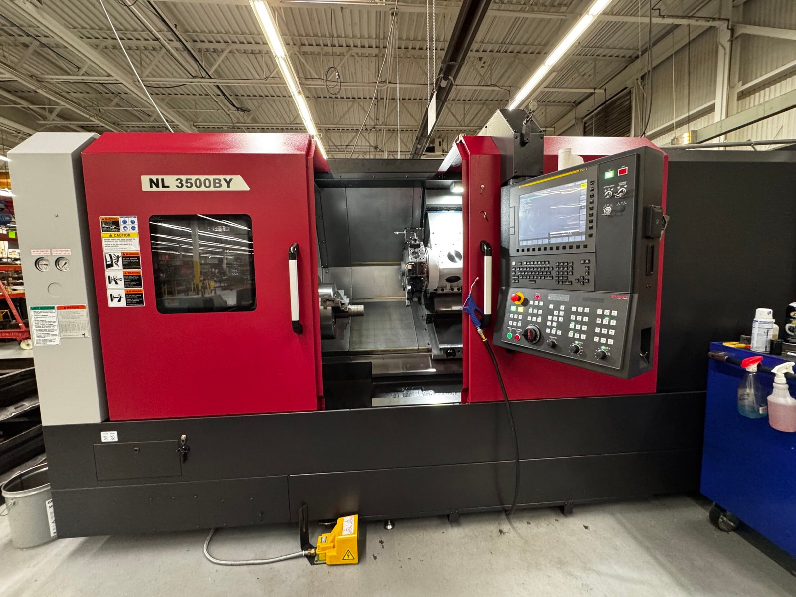 Smart NL 3500BY CNC Lathe, 2025 – Y Axis, Live Tooling, Tailstock, Tool Setter