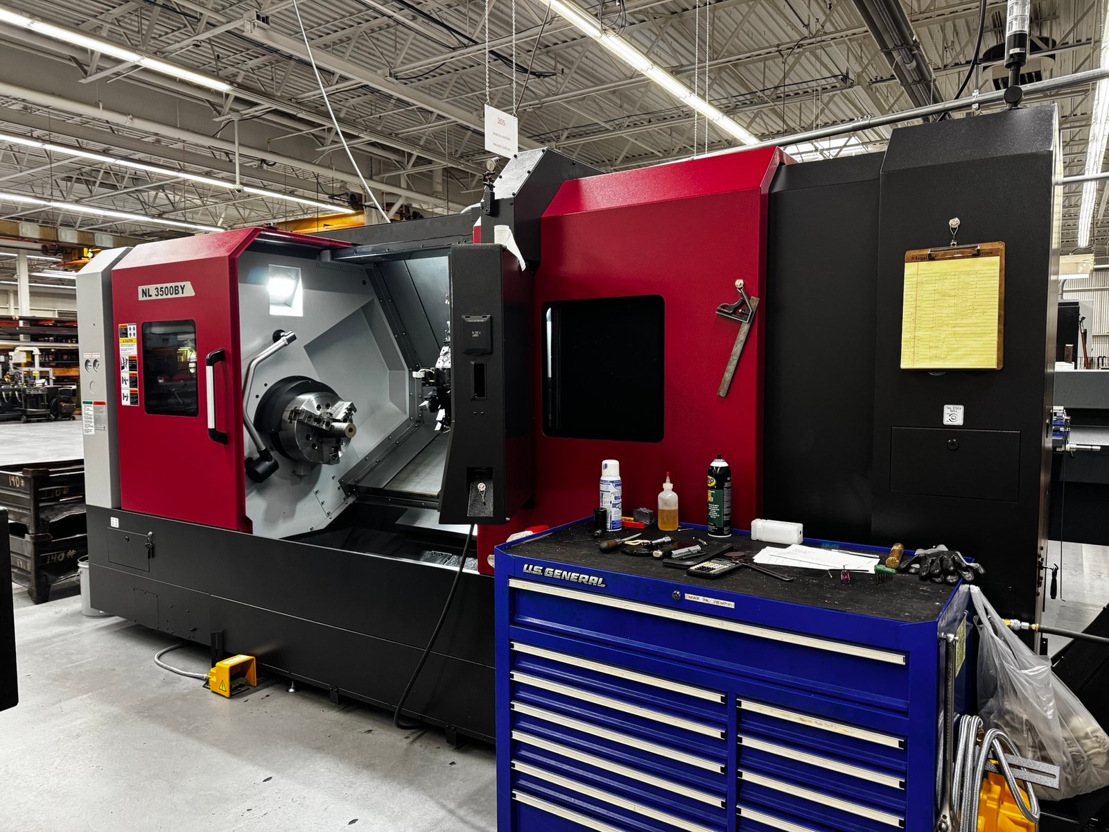 Smart NL 3500BY CNC Lathe, 2025 – Y Axis, Live Tooling, Tailstock, Tool Setter