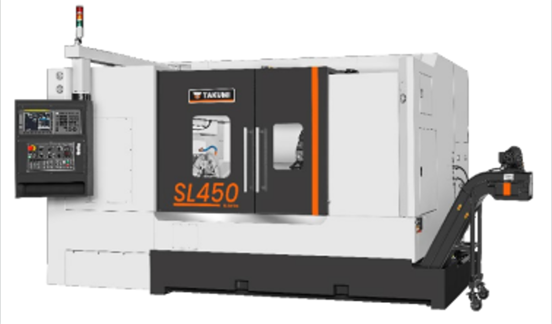 Takumi SL450 CNC Lathe, 2022 -Live Tooling C-Axis Never Used, New In Crate