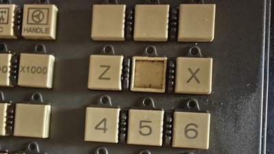 Fanuc A02B-0319-C243 Operator Interface Keyboard Panel A20B-8002-0020