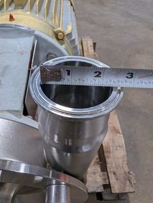 Fristam FPX3552-230 Sanitary Centrifugal Pump W/ Baldor 40hp CEMA4109T - Image 3