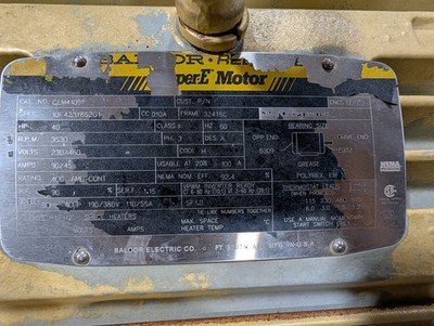 Fristam FPX3552-230 Sanitary Centrifugal Pump W/ Baldor 40hp CEMA4109T - Image 8