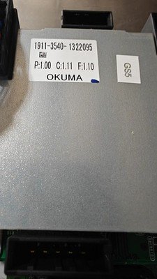 Okuma Keyboard Panel PNC3A-15KBV-QI E0241-06X-015 / A911-3704-01-010 / A911-3540 - Image 5