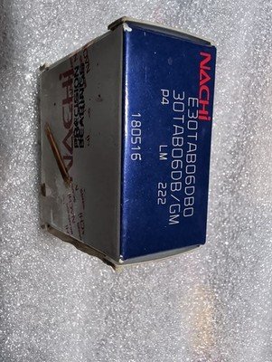 Nachi Bearing Set E30TAB06DB0 /GM Mazak E30TAB06DB0 New In Factory Sealed Box