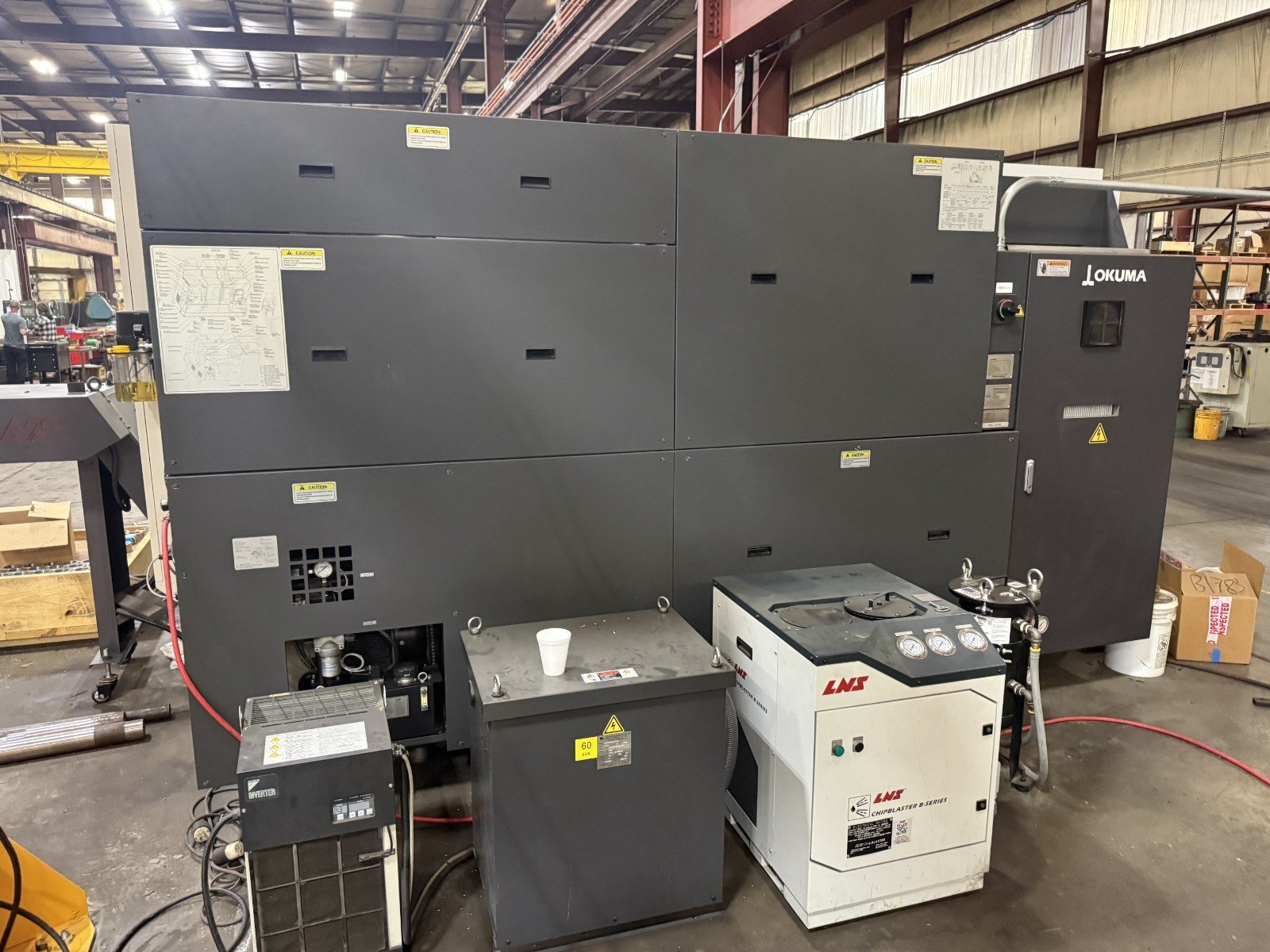 Okuma LB4000EX III 1500-MY CNC Lathe, 2025 – 159 Hours, 50k of Tooling, Y Axis