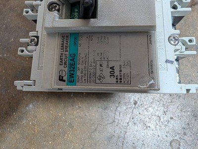 Fuji EW32EAG 3P 30A Electric Circuit Breaker