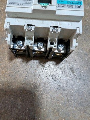 Fuji EW32EAG 3P 30A Electric Circuit Breaker