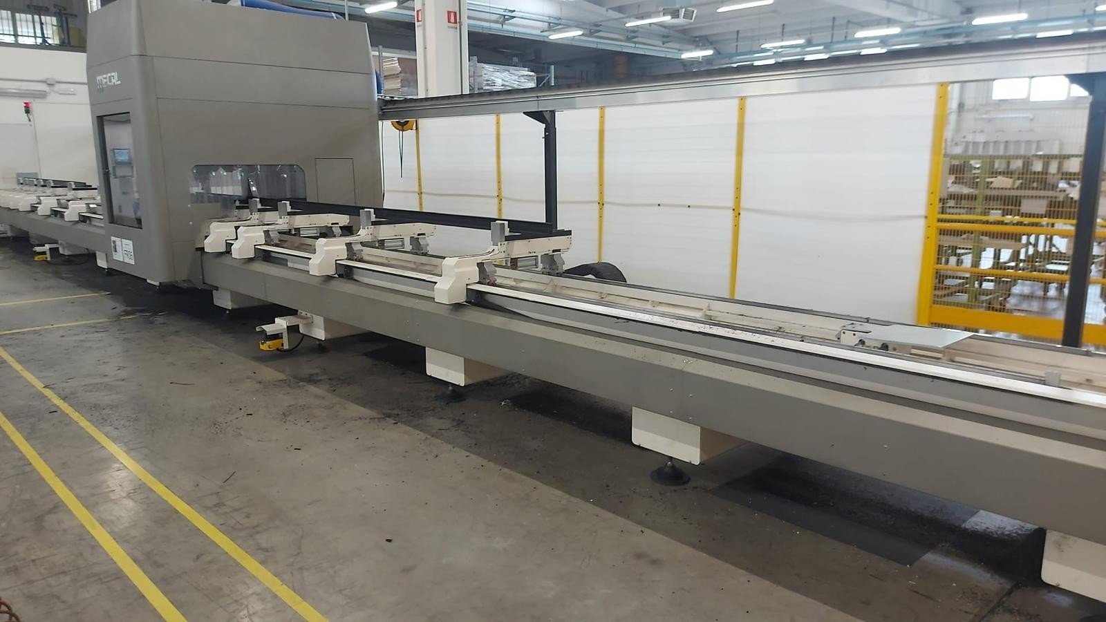 Mecal MC 304 Ariel-5A MDT, 5 Axis Machining Center, 2022 – 51′ of X, 16 Clamps
