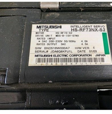 MITSUBISHI Intelligent SERVO MOTOR HS-RF73NX-S2 4.5 Amp Citizen Swiss