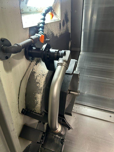 Okuma LB-3000EXII CNC Lathe, 2018 – Y Axis, Sub Spindle, OGL-10 Gantry Loader
