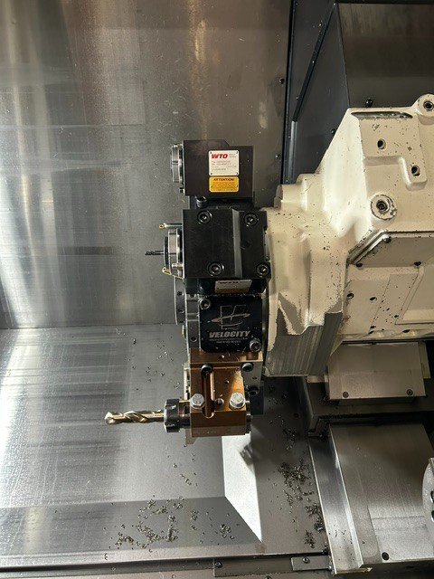 Okuma LB-3000EXII CNC Lathe, 2018 – Y Axis, Sub Spindle, OGL-10 Gantry Loader