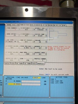 2010 Haas TL-1 CNC Lathe Single Or 3 Phase Capable