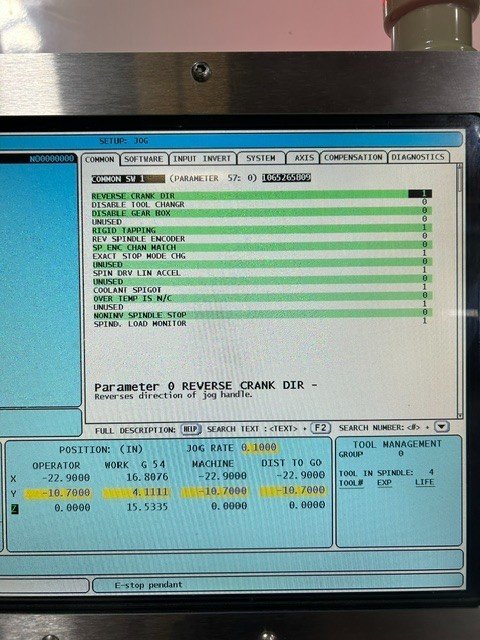 Haas VF-5 VMC, 2012 - Renishaw Probing System, TSC, 4th Axis, Rigid Tapping - Image 19