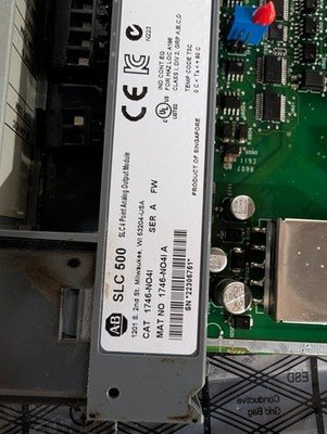 Allen Bradley SLC 500 Analog Output Module 1746-NO4I Ser A
