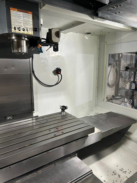 Haas VF-5 VMC, 2012 – Renishaw Probing System, TSC, 4th Axis, Rigid Tapping