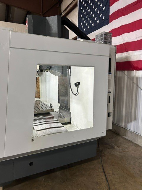 Haas VF-5 VMC, 2012 – Renishaw Probing System, TSC, 4th Axis, Rigid Tapping