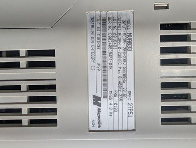 Magnetek GPD 315 230VAC 7.5kW Variable Frequency Drive 400hrtz MUA033