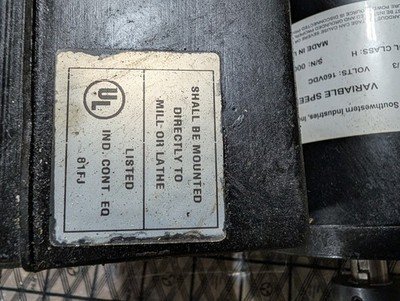 ProtoTRAK Servo Motor & Drive 20296R w/ Cable