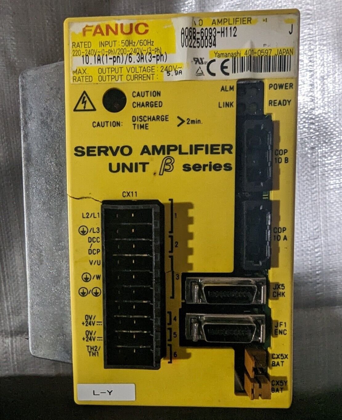 🇺🇸Fanuc Servo Amplifier Unit A06B-6093-H112 J A06B6093H112🇺🇸 – Uptime ...