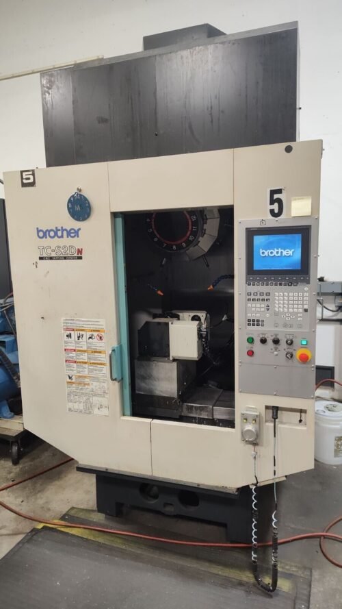 A 2013 Brother TC-S2DN CNC Drill Tap VMC for sale by Uptime Machines.