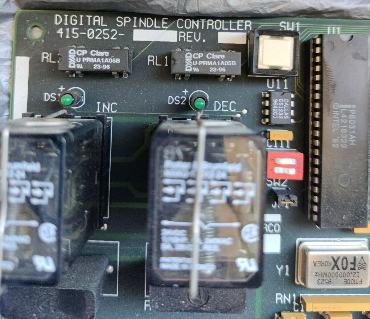 Hurco Digital Spindle Controller 415-0252-001 REV A Hurco Hawk 5 ...